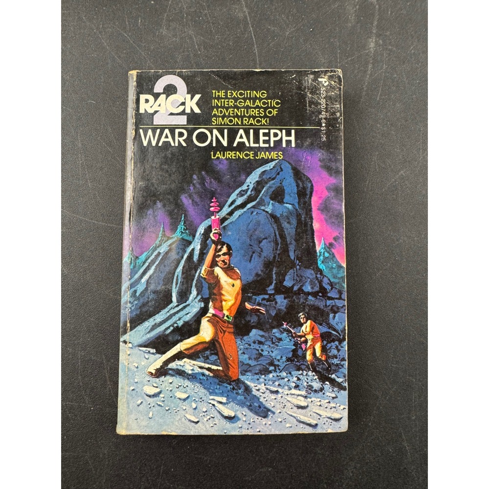 War on‎ Aleph Simon Rack Science Fiction Paperback Book 1975 Laurence James